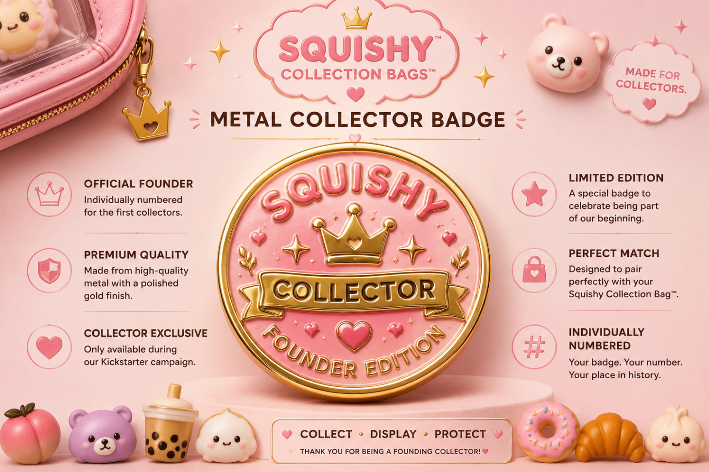 Metal Collector Badge